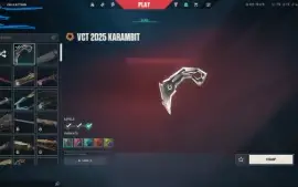 Valorant - Karambit Vct E Vandal Preludio Do Caos