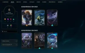 Conta league of legends D2