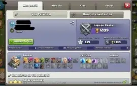 Conta Clash of Clans CV7 mal upada com troca de nick