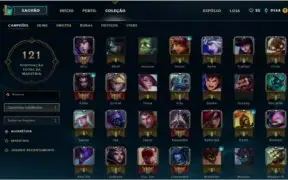 Conta League of Legends Diamante