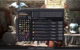 Conta lifeskiller BDO + 100% p2w + 200 pérolas!
