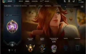 Conta League Of Legends Email
