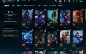 Conta de lol prata 1 na md5 pro ouro.