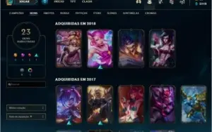 Conta de lol prata 1 na md5 pro ouro.