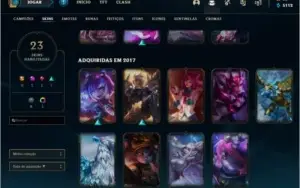 Conta de lol prata 1 na md5 pro ouro.