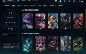 Conta de lol prata 1 na md5 pro ouro.