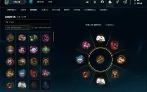 Conta Unranked lv 26 com 22 Champs e 14 Skins