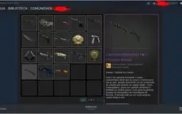 Conta Steam 32 jogos(bons) ,e inventário de csgo com 2 facas