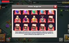 CLASH OF CLANS CV12 **CONTA TOP**