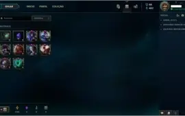 Conta League of Legends - Platina IV