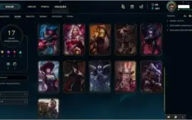 Conta League of Legends - Platina IV