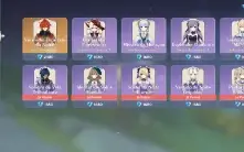 🟢38 Chars/Constelação + 24 Arma/Refino +Skins/Armas Evento✨