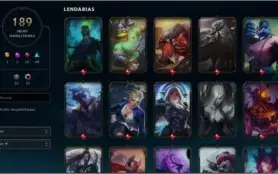 Conta League of Legends Ouro II