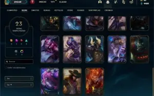 Conta Unranked com 64 Champs e 23 Skins + Ryze Triunfante