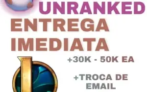 CONTA SMURF LEAGUE OF LEGENDS UNRANKED LOL LEVEL 30