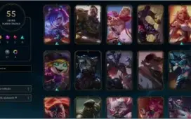 Conta Platina 3 solo/platina 1 flex/129 campeões/55 skins