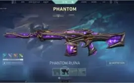 Conta Valorant e LoL juntas com muitas Skins