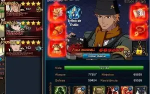 Conta Naruto Online Tranca Nv 102 +/-3.100.000 De Fc.