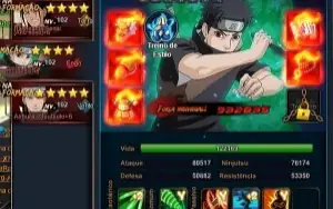 Conta Naruto Online Tranca Nv 102 +/-3.100.000 De Fc.