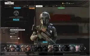 conta warzone