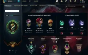 Conta platina 3 com 137 champs e 99 skins ( MAIN MID )