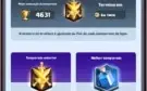 5000 troféus + Lv 12 + FULL DECK + 800k GOLD + 980 GEMAS