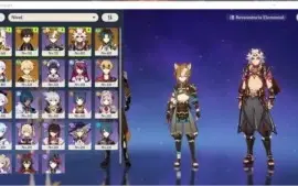 ⭐ITTO c2 , Xiao, Ayaka, Zhong li, Gorou c5, Qiqi ⭐AR 46