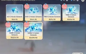 Conta Genshin Impact AR 60 - 24 Personagens 5* + 14 Armas 5*