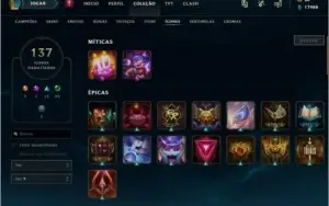 Conta Unranked (Maokai e Graves Vitoriosos)