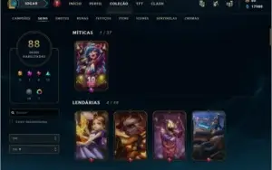 Conta Unranked (Maokai e Graves Vitoriosos)