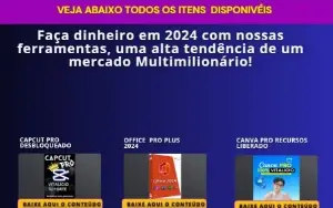 🎯💡Pacote com + de 80 ferramentas digitais