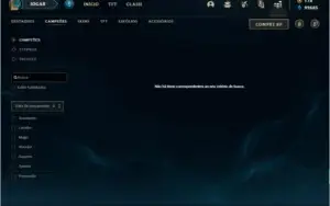 CONTA OURO 1 COM TODOS OS CHAMPS E +160 SKINS