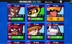 CONTA DE BRAWL STARS 14K DE TROFEÚS