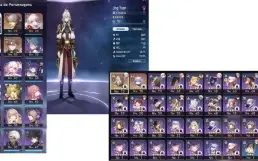Conta AR 60 com Kafka,Jing Yuan + Cone, Gepard, Welt e Clara