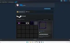 Steam Prime com CSGO + Medalhas