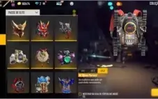 conta FF com MUITOS ITENS SUPER RAROS