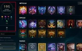 CONTA NO LOL A VENDA (MMR DIAMANTE 1)