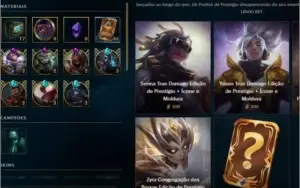 Prata 3 + 69 Champs / 65 Skins + Troca de Email