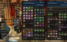 CONTA NEW WORLD LV60 FULL LENDARIO GS625 PVP E PVE DEVALOKA