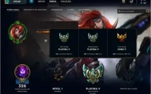 CONTA PLATINA -  71 SKINS