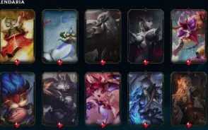 Conta League Of Legends 152 skins habilitadas