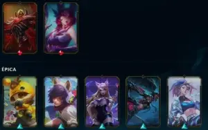 Conta League Of Legends 152 skins habilitadas