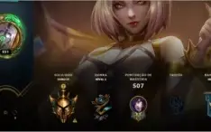 Conta Lv 231 Ouro 4 188 skin 5 Skin prestigio