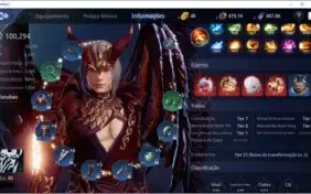 Conta mir4 lvl 80, 100k power