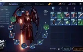 Conta mir4 lvl 80, 100k power