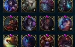 Conta de League of Legends, com 318 skins + 3609EA.