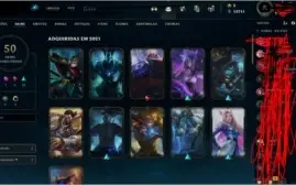 CONTA DE LOL