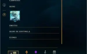 Conta league of legends.