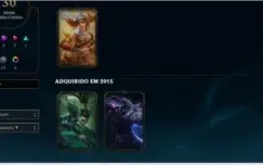 Conta league of legends.