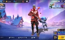 Conta Free Fire com várias skins raras